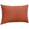 Sofa Cushions 2 Pieces Red Orange 50 x 30 cm Corduroy Fabric