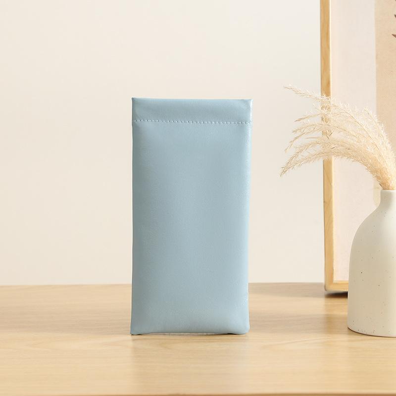 1pc Eyeglasses Case, Compressed Eyeglasses Case, Glasses Case, Glasses Pouch, Sunglasses Pouch, Sunglass Bag For Purse, Sunglass Pouch