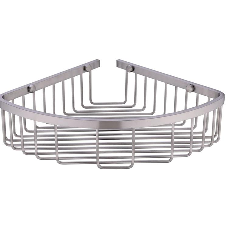 Modern Wall Mounted Stainless Steel Durable Bathroom Corner Shelf Shower Caddy