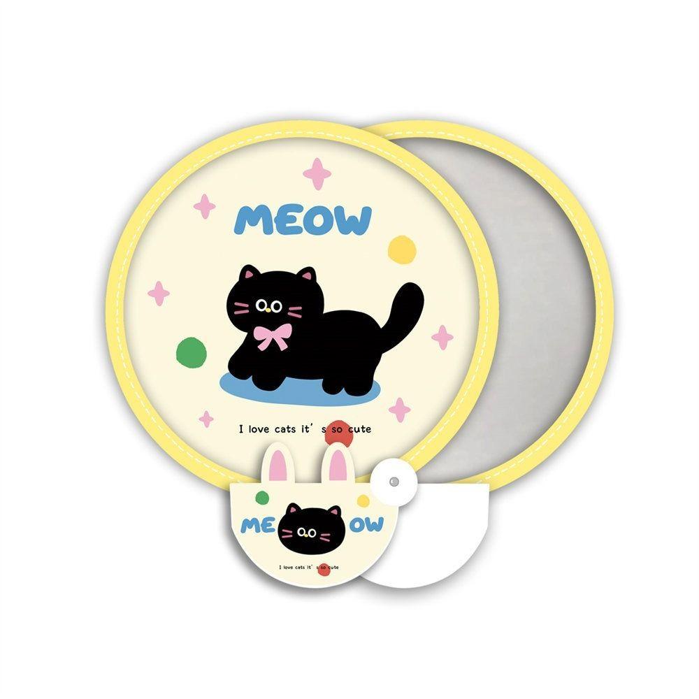 Kreslený skládací skupinový ventilátor Kapybara Mini kulatý ventilátor Venkovní ruční ventilátor