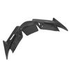 Motorcycle Front Fairing Winglet ABS Wearproof Aerodynamic Fairing Wing Replacement for YZF R15 V4 2022 and Up Carbon