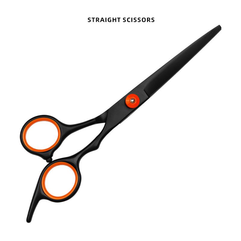 Mid-range Black 4CR Stainless Steel Professional Hair Cutting Scissors Set – Self Hair Cutting Tool
