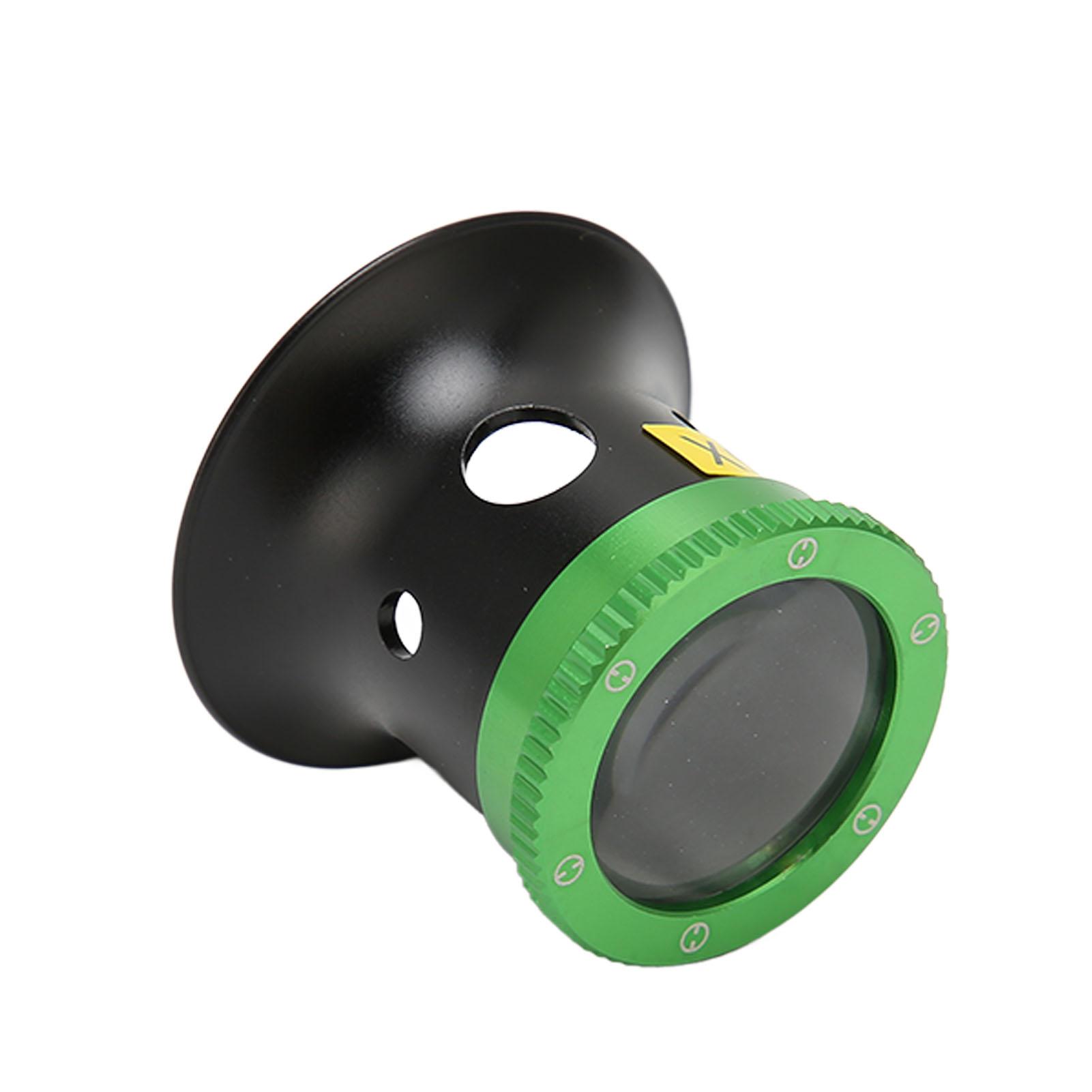 

Eye Loupe 5X Magnification Aluminium Alloy Sapphire Glass Wear Resistant Watchmaker Loupe for Jewelry Watch Antique