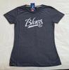 Carlton Blues AFL AF5916 W16 Ladies Printed Short Sleeve T Shirt Size 8 New