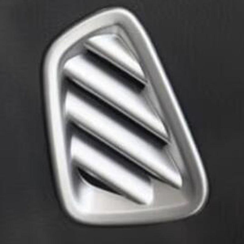 Car Styling Cover Garnish Detector Trim Front Air Condition Outlet Vent truction Stick 2PCs For Hyundai Tucson