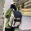 Unisex Fashion Print Backpack, New Design Canvas Backpack, Large Capacity School Travel Bag with Laptop Compartment