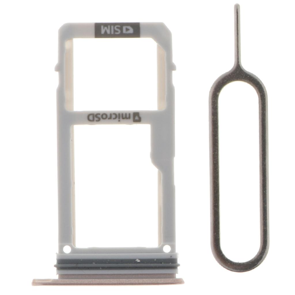 / Holder Slot Tray + Pin, Compatible for A3 2017 Phone