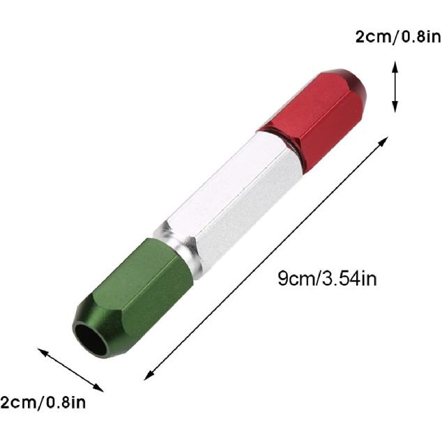 

Рукоятка штифтового калибра из алюминиевого сплава, двухсторонняя, без рукоятки калибра (6-7мм) 1-2mm