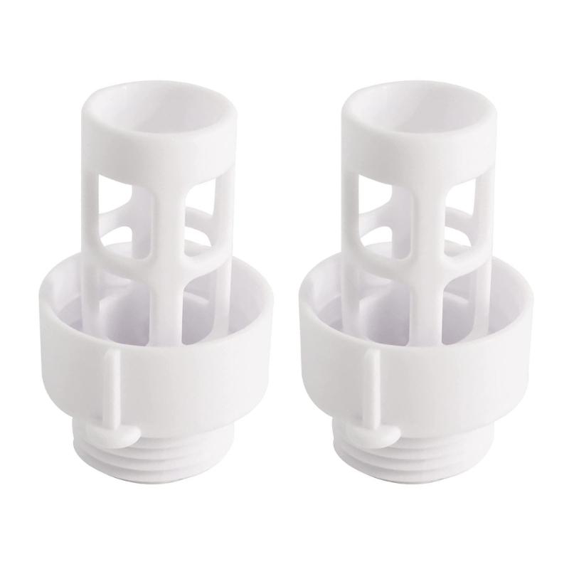 

Set of 2 Pool Drainage Adapter Drain Plug Connector Easy Installation Garden Hose Adapter ABS Material for 10184 Model 1