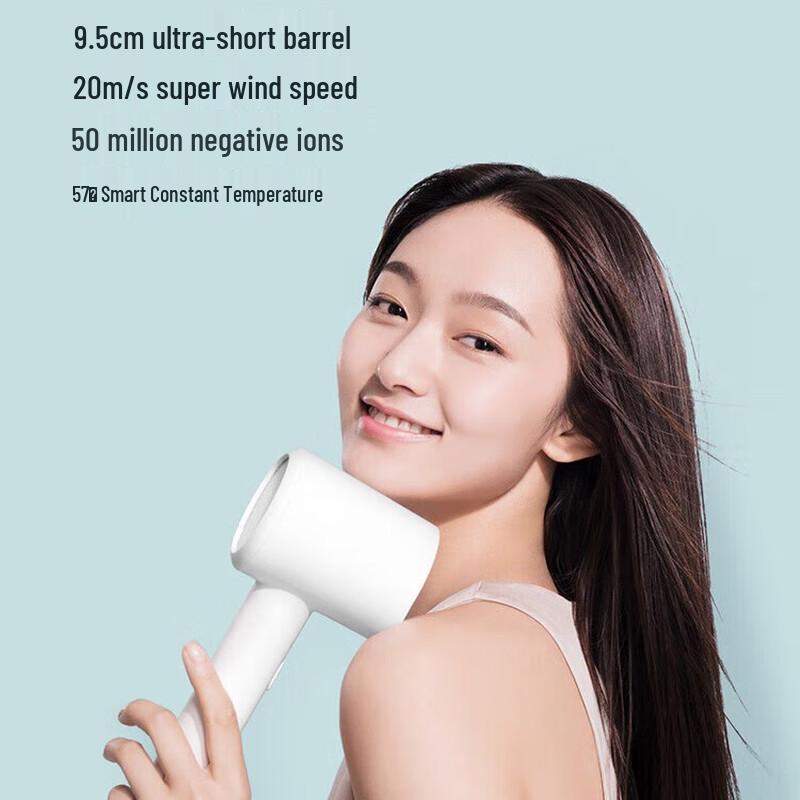Xiaomi H300 Negative Ion Fast Dry Hair Dryer CN Plug (adapter Included)