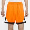 Jordan Pantaloni scurți de antrenament pentru baschet Dri-Fit, cu panouri din plasă, Pantaloni pentru bărbați, portocalii CV3087-803