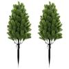 21.7in Artificial Cedar Topiary Tree For Indoor & Outdoor Decoration, UV Potted Shrubs For Front Door, Beautiful And Lifelike Tree