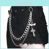 Metal Cross Heart Wing Body Chain With Lobster Clasp For Unisex Adults