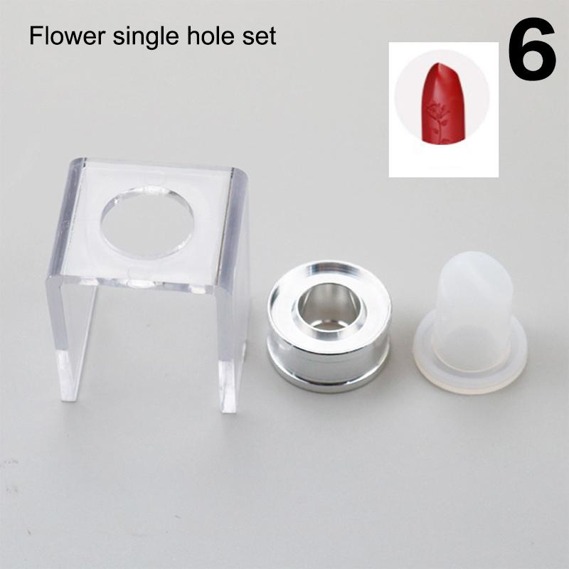 Diy Self-Made Handmade Handmade Craft Tool Lipstick Material Kit Small Sample Nozzle Empty Tube Silicone Aluminum Mold Lipstick