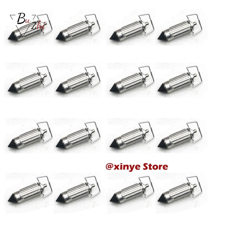 Carburetor Float Needle Valve Part for 50cc 70cc 90cc 100cc110cc and 125cc 2 Stroke Engines CG110 PZ19 PZ16 CG 1100 PZ 19 16