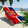Asciugamano da Spiaggia con Stampa Arsenal Football Club, Asciugamano Grande Morbido ad Asciugatura Rapida per Spiaggia Campeggio Nuoto