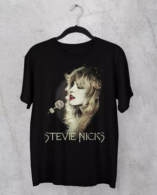 Bella T-shirt Stevie Nicks manica corta nera S-5XL 3F250 T-shirt Unisex
