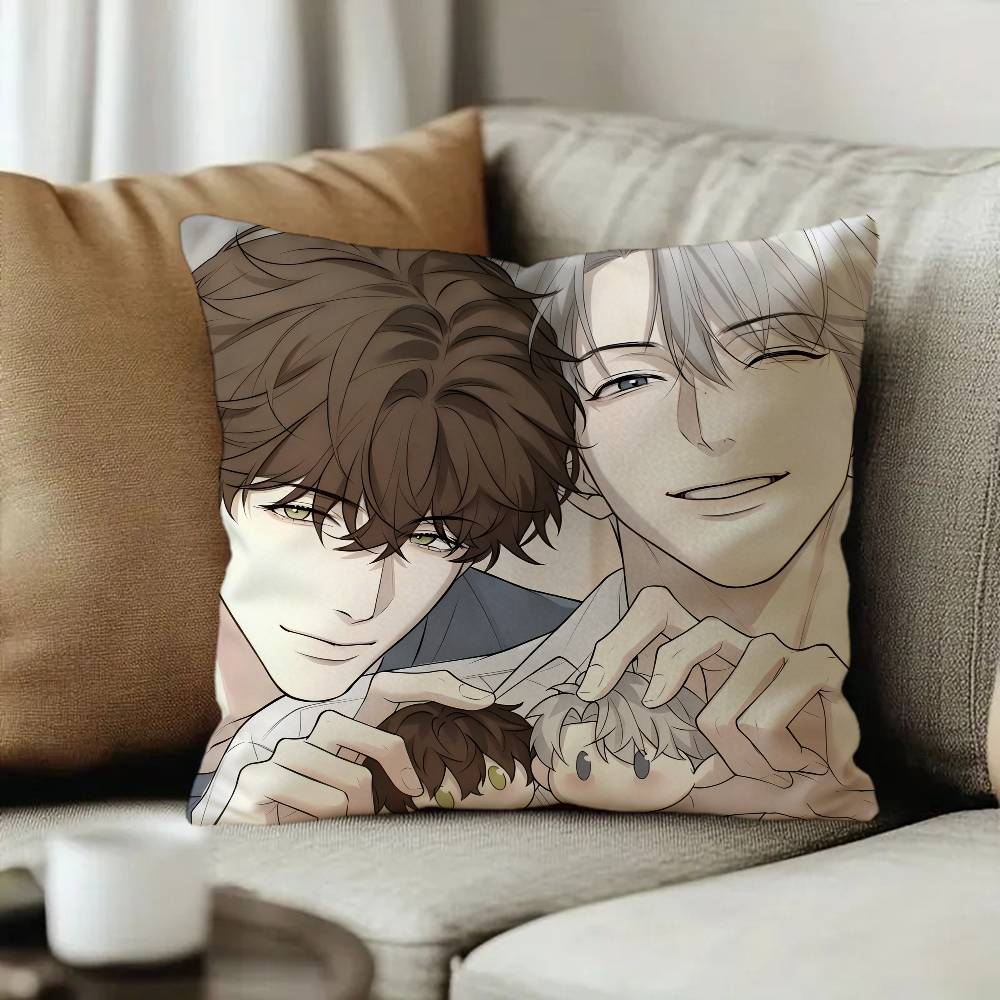 Nerd Project Bl Anime Personalized picture text home decorative pillows Household Gifts 45x45cm