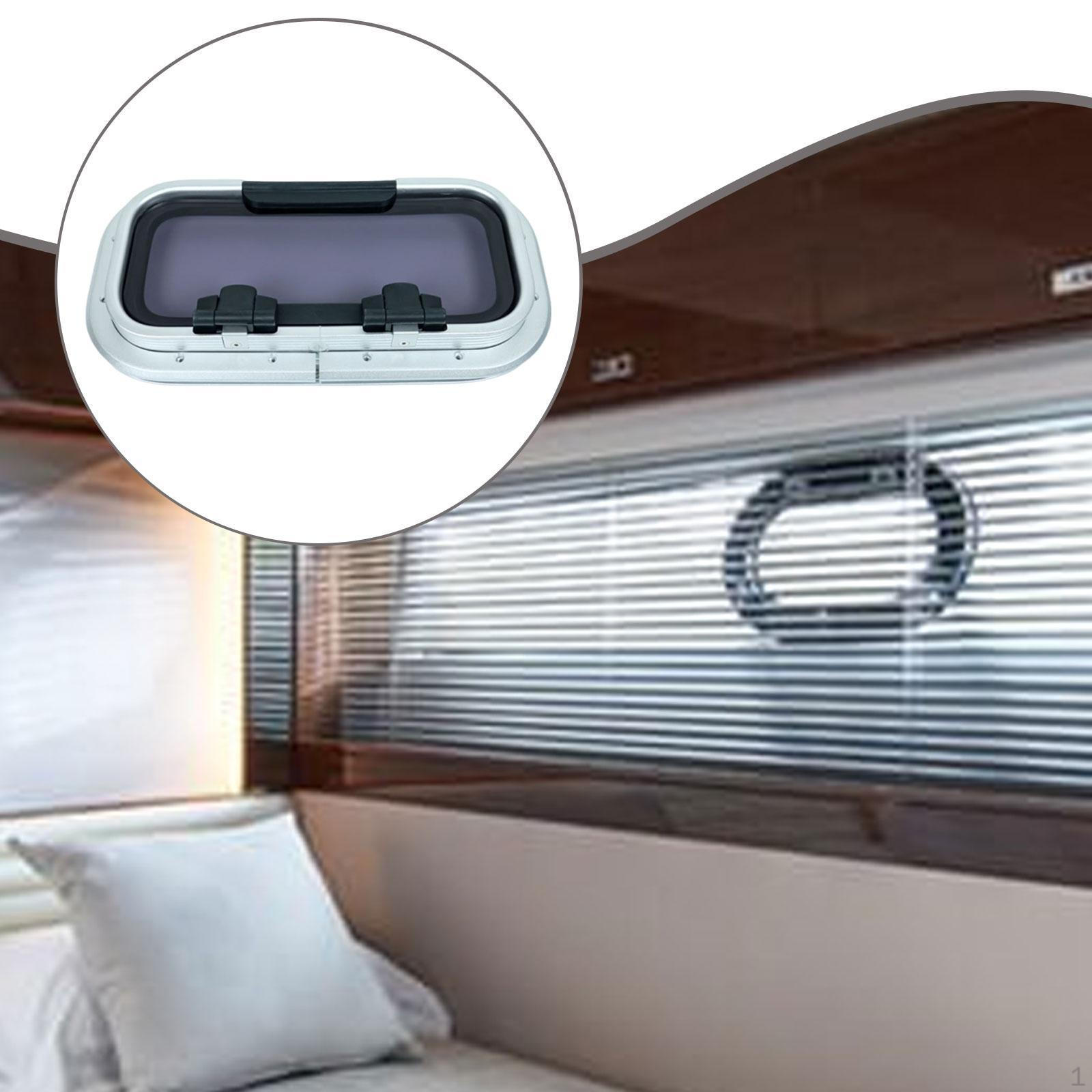 

Морское окно для лодки Водонепроницаемый алюминиевый иллюминатор Акриловая крышка Простая сборка Аксессуар Запасные части