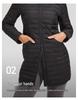 Lulu Women's Mid-Length Sporty Down Jacket: Windproof, Warm, Hooded, Zip Waist, Slimming Lightweight Coat for Autumn and Winter