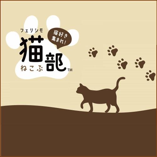 BONFORM Handle Cover Felissimo Cat Club FN Tsundere Nyan Light/Normal Car S Size 36.5-37.9cm Brown 6740-01BR