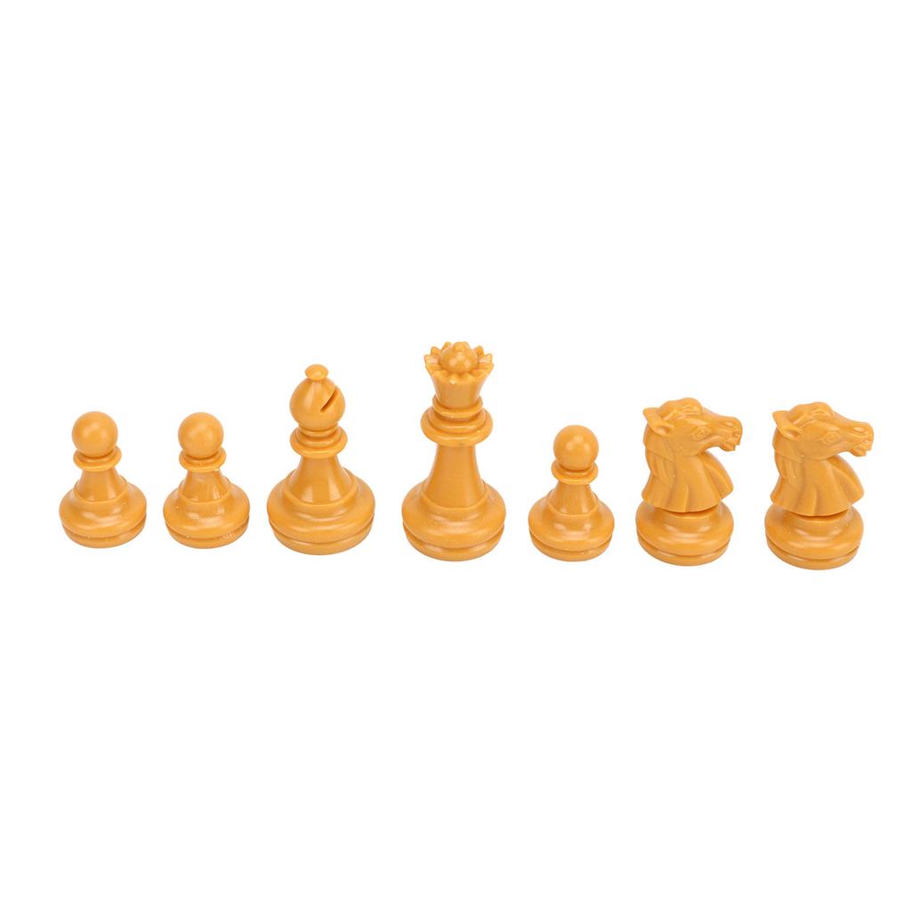 Chessmen with 1.89in King Plastic Chess Pieces with Chessboard for Adults Kids Party Supplies