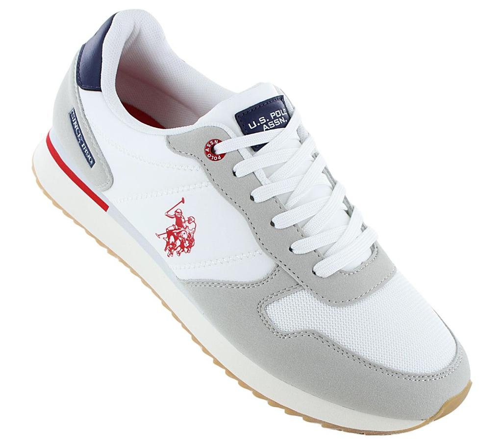 U.S. Polo Assn. ALTENA - Men's Sneakers Shoes White 001A-WHI ORIGINAL