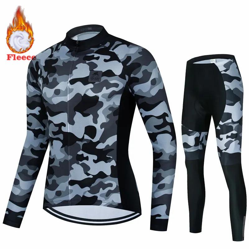 Thermal Fleece, Cycling Suit, Racing Bike, Mountain Cycling Clothing, Ciclismo Ropa, 2026 Winter Fleece Warm Cycling Suit Set