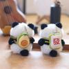 And Sweet Cute Plush Panda Bag Charm Adorable Fruit Bear Keychain Soft Toy