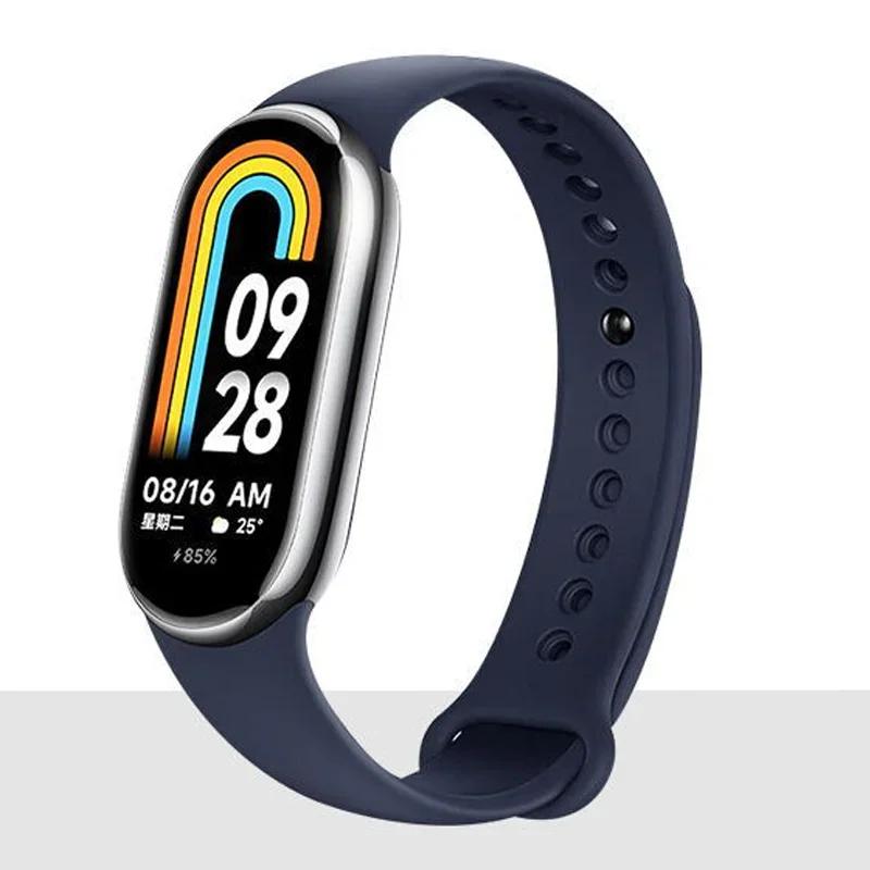 Curea pentru Mi band 8 xiaomi 8 NFC Brățară Sport Curea de înlocuire din silicon Smartwatch Brățară Curea de ceas Xiaomi Mi Band 8 Curea