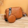 High-looking Fashionable Square Shoulder Bag Shoulder Bag Perfect Cross body Bag with A Round Coin Purse for Everyday Use