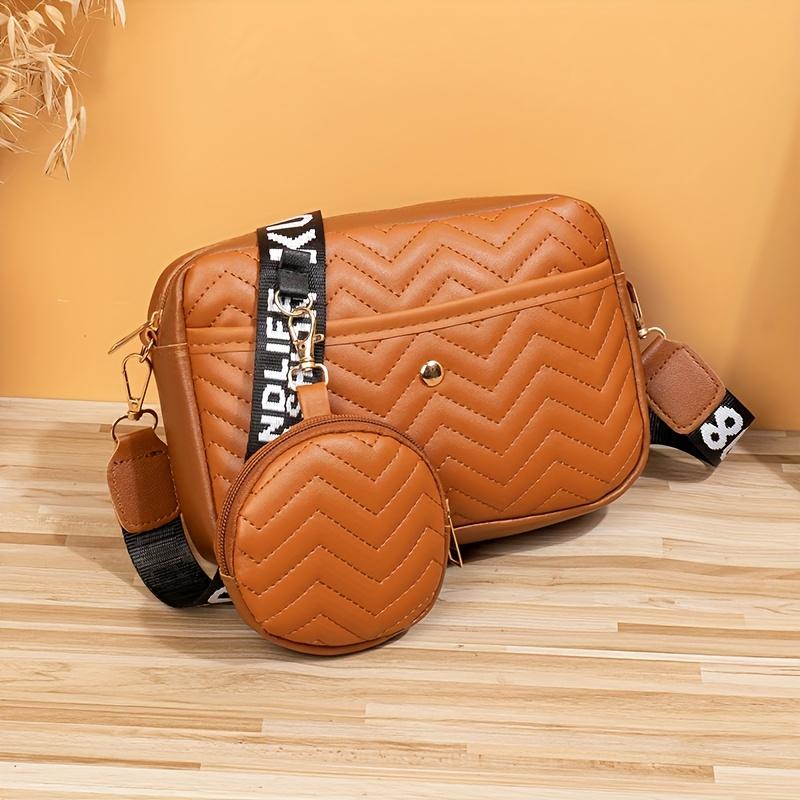 High-looking Fashionable Square Shoulder Bag Shoulder Bag Perfect Cross body Bag with A Round Coin Purse for Everyday Use