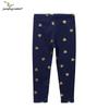 Girls' Stretch Cotton Knit Foot-Cuff Base Layer Pants