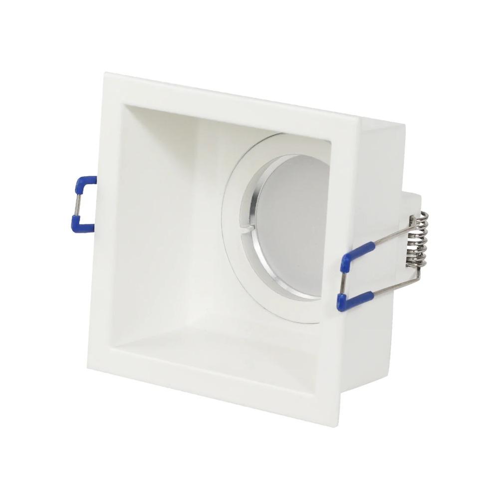 JOYINLED Hot Zinc Alloy Anti Glare Cut-out 80mm LED Spotlight GU10 White/Black Ceiling Downlight Fixture Housing Frame