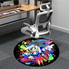 1pc Sonic Colors Office Round Area Rug,  Under Office Chairs Bedroom Living Room Home Decor a0926041