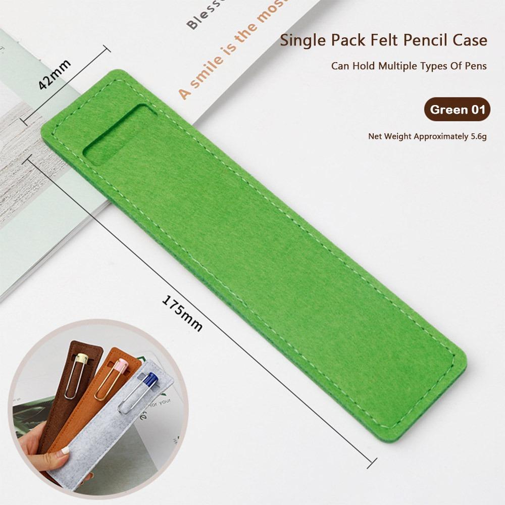 Felt Pen Pouch Multifunctional Pen Protective Sleeve Simple Pen Curtain Back To School