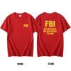 FBI FBI Agent Short-sleeved T-shirt Men's Cotton Casual Half-sleeved American Army Police Fan Clothes Summer