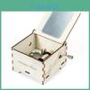 Kids Stem Hand Crank Music Box With Multimaterial Construction For Physics Science Education