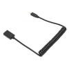 HD Multimedia Interface Cable Micro To Female 8K 60Hz 48Gbps Coiled Video Adapter Cord for Tablet TV Camera