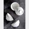 HUIHUADU White Porcelain Rice Bowl