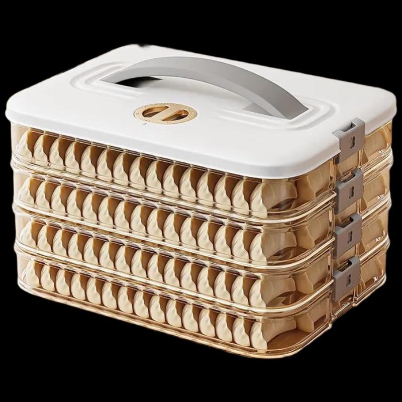 Multifunctional Refrigerator Dumpling Storage Container
