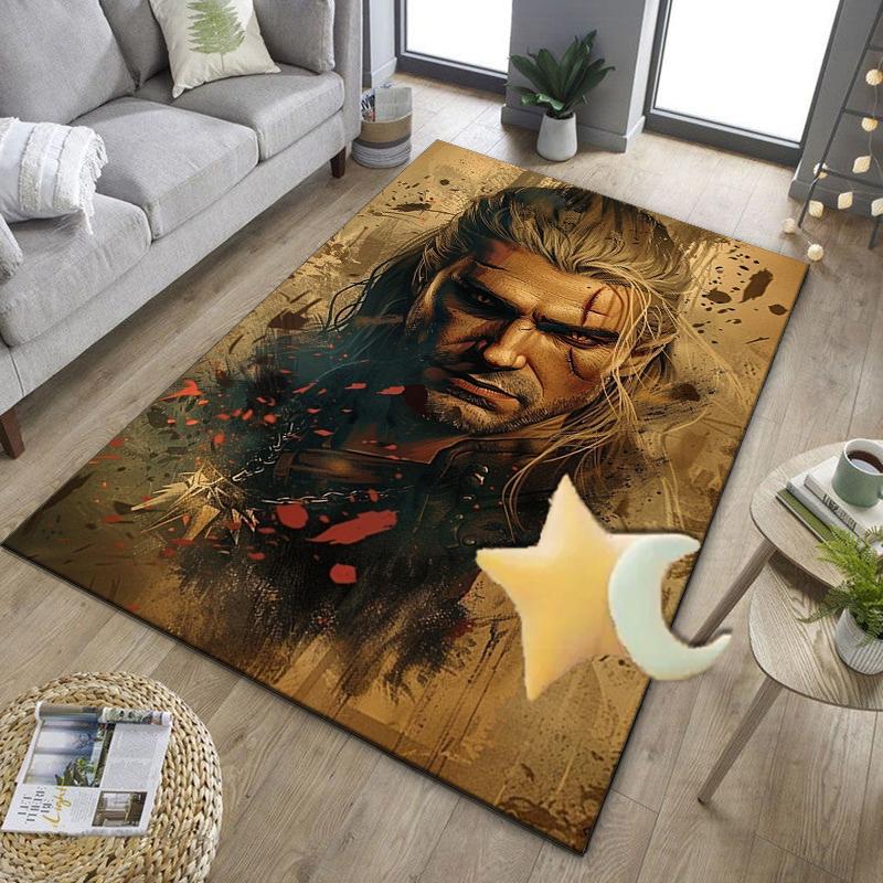 wizard dragon Office Rug Chair Mat, Game Carpet, Suitable for Front Door, Bedroom, Living Room, Desk, Holiday Gift