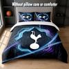 Tottenham Hotspur Design Bed Bedding Set 1 Duvet Cover + 2 Pillowcases Soft Breathable Household Bed Linens
