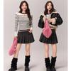 Autumn Sweaters Long Sleeve Knitted Sweater Women Pullovers New Slim O-Neck Striped Knit Sweater Pullover Women Tops Knitwears