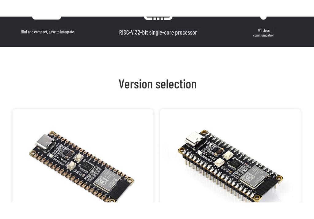 ESP32-C6 WiFi 6 Development Board with 160MHz Processor and ESP32-C6-MINI-1 Module