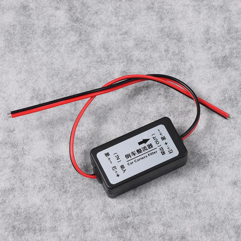 Connector Monitor Screen Backup Camera Rectifier Filter Relay Capacitor 12V DC Power