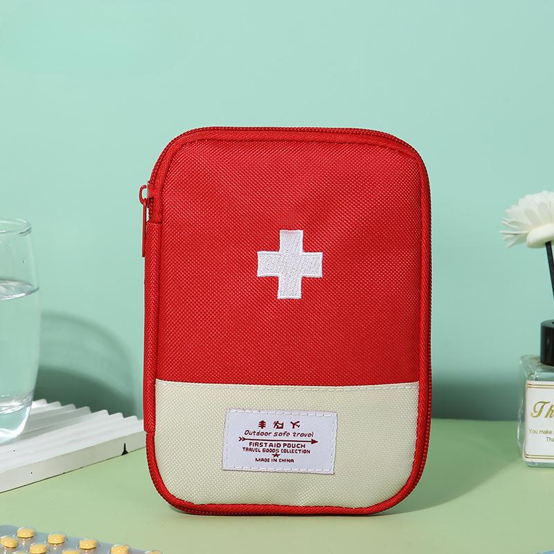 Outdoor Erste Hilfe Notfall Medizinische Tasche Medizin Medikament Pillendose Camping Zuhause Auto Überlebensset Notfalltasche Kleine Oxford Tasche
