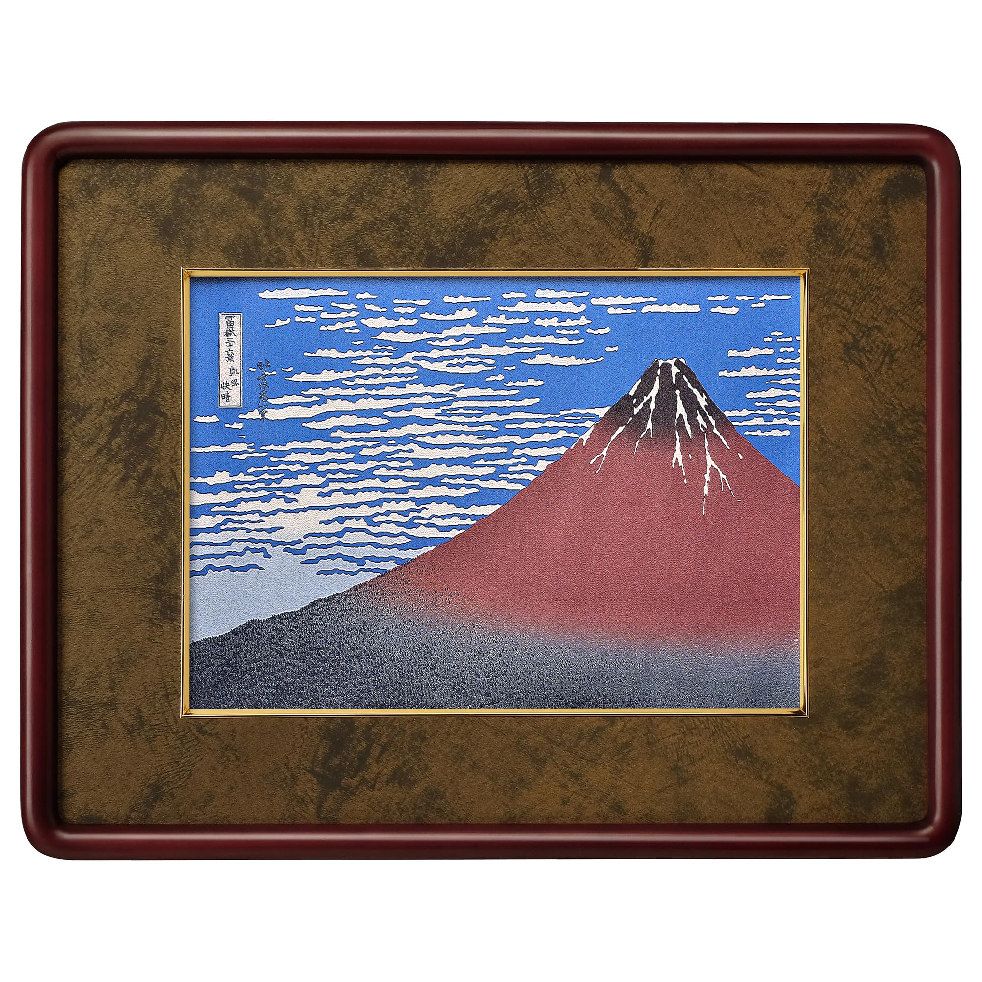 

HAKUBA Picture Frame ORI TOKYO Katsushika Hokusai Views of Mount Fine Clear Morning 02M M Size Photo Frame Set Sale A set of a famous painting