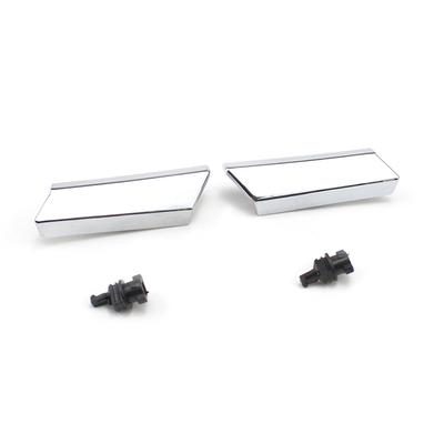 Headlight Washer Nozzle Cover Chrome Right+Left For 2006-2011 LEXUS GS300 GS350