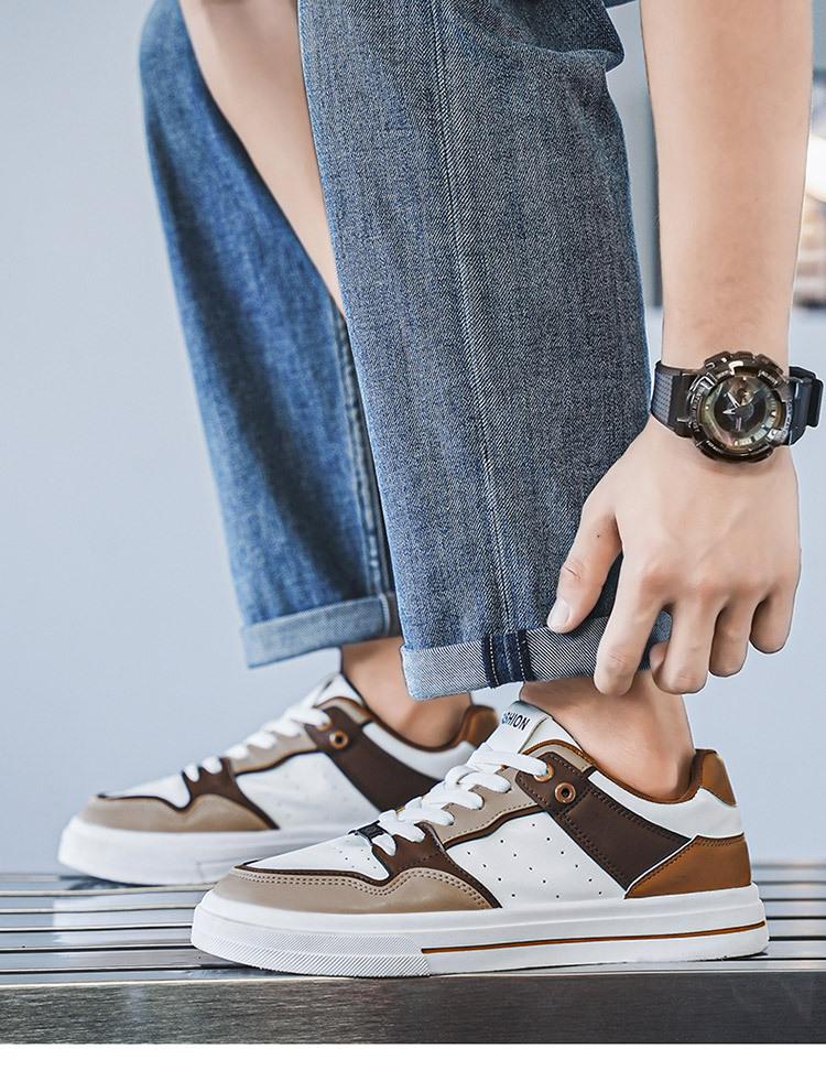New casual sports board shoes fashion versatile men's shoes